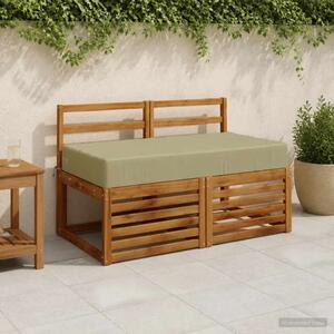 Jastuk za sjedalo SOEST 100% poliester Svijetlo zelena - Svijetlo zelena 120 x 60 x 15 cm Melange