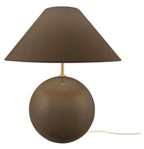 Globen Lighting IRIS stolna lampa, smeđa, visina 39 cm, Smeđa / hrđa, Dnevni boravak/blagovaonica, Staklo