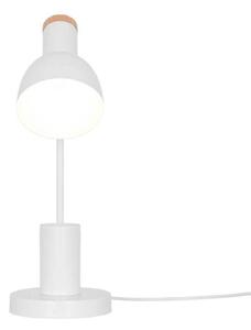Nordlux Stolna lampa Devone, bijela, visina 43 cm, metalna, Bijela, rasadnik, Metal