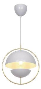 Nordlux Viseća svjetiljka Tavia, bijela, Ø 33 cm, metalna, prigušiva, Bijela, Dnevni boravak/blagovaonica, Metal