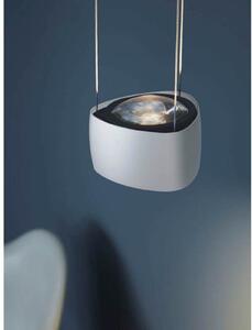 LOOM DESIGN LED viseća svjetiljka Air, bijela, aluminij, 13 cm, prigušiva, Bijela, Dnevni boravak/blagovaonica, Aluminij