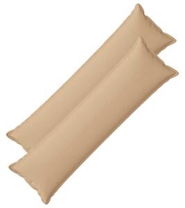 Jastuk s jastukom HOUTEN 2 kom. Krem Umjetni lan - Krem 40 x 145 cm 2