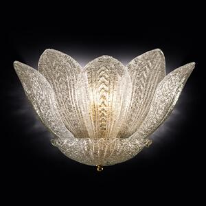 Novaresi Grecia zidna svjetiljka od stakla sa zlatom, prigušiva, Providna, Dnevni boravak/blagovaonica, Staklo