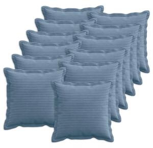 Presvlaka za jastuk 12 kom. HOUTEN Plava 50 x 50 cm Kord - Plava 50 x 50 cm 12