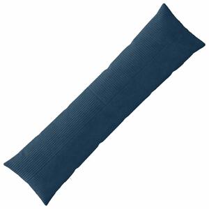 Presvlaka za jastuk ALMELO Mornarsko plava 40 x 145 cm Kord - Modra 40 x 145 cm 1