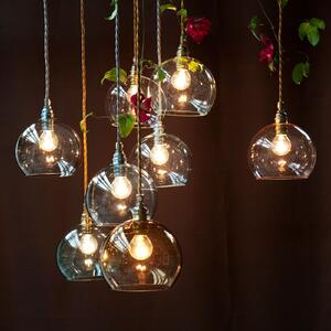 EBB & FLOW Rowan viseća lampa ružičasto zlato Ø 22cm