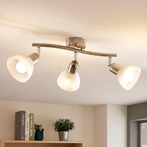 Stropna lampa Lindby Paulina, 3 žarulje, izdužena