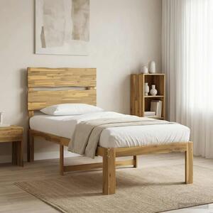 Krevet s uzglavljem ROSTOCK Bijela 90 x 200 cm - Bijela 90 x 200 cm