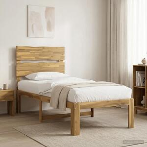 Krevet s uzglavljem ROSTOCK Bijela 80 x 200 cm - Bijela 80 x 200 cm