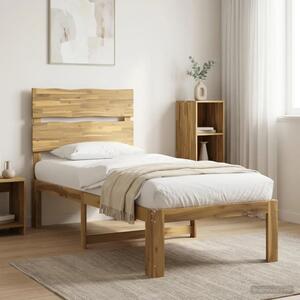 Krevet s uzglavljem ROSTOCK Bijela 90 x 190 cm - Bijela 90 x 190 cm