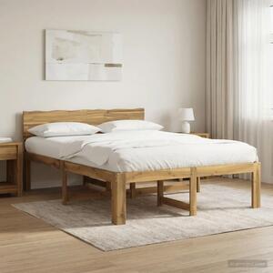 Krevetni okvir s uzglavljem ROSTOCK Bijela 140 x 190 cm - Bijela 140 x 190 cm