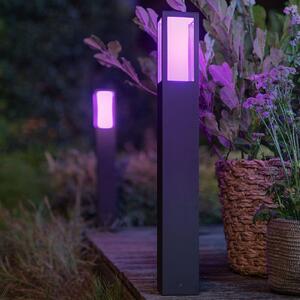 Philips Hue IMPRESS LED svjetiljka za put, RGBW, pametna, prigušiva, Crno, Metal