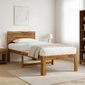Krevet s uzglavljem ROSTOCK Prirodna 90 x 190 cm - Prirodna 90 x 190 cm