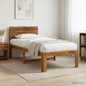 Krevet s uzglavljem ROSTOCK Prirodna 75 x 190 cm - Prirodna 75 x 190 cm