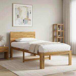 Krevet s uzglavljem ROSTOCK Bijela 75 x 190 cm - Bijela 75 x 190 cm