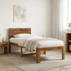 Krevet s uzglavljem ROSTOCK Prirodna 75 x 190 cm - Prirodna 75 x 190 cm