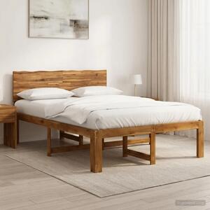 Krevetni okvir s uzglavljem ROSTOCK Prirodna 120 x 190 cm - Prirodna 120 x 190 cm
