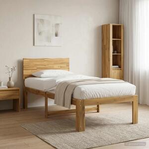 Krevet s uzglavljem ROSTOCK Bijela 75 x 190 cm - Bijela 75 x 190 cm