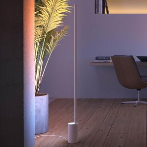Philips Hue Gradient Signe LED podna svjetiljka bijela, prigušiva, Bijela, Dnevni boravak/blagovaonica, Metal