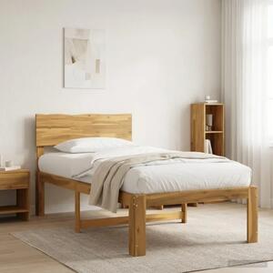 Krevet s uzglavljem ROSTOCK Bijela 75 x 190 cm - Bijela 75 x 190 cm