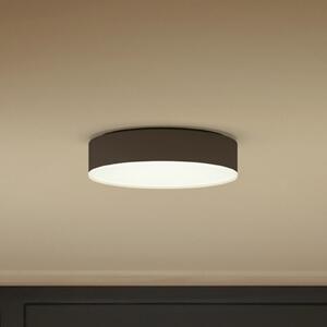 Philips Hue Enrave LED stropna svjetiljka 26,1 cm crna, prigušiva, Crno, Dnevni boravak/blagovaonica, Metal