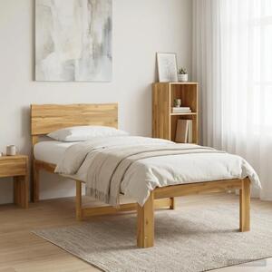 Krevet s uzglavljem ROSTOCK Bijela 90 x 190 cm - Bijela 90 x 190 cm