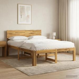 Krevetni okvir s uzglavljem ROSTOCK Bijela 140 x 190 cm - Bijela 140 x 190 cm