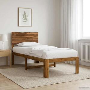 Krevet s uzglavljem ROSTOCK Prirodna 90 x 200 cm - Prirodna 90 x 200 cm