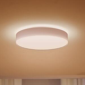 Philips Hue Enrave LED stropna svjetiljka 42,5 cm bijela, prigušiva, Bijela, Dnevni boravak/blagovaonica, Metal