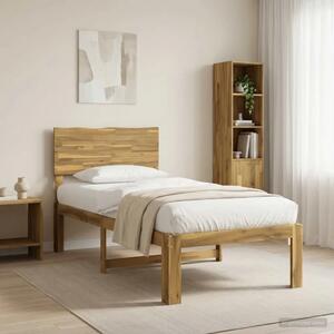 Krevet s uzglavljem ROSTOCK Bijela 75 x 190 cm - Bijela 75 x 190 cm