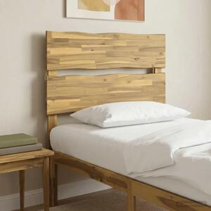 Uzglavlje s prirodnim rubom ROSTOCK Bijela 75 cm - Bijela 75 cm