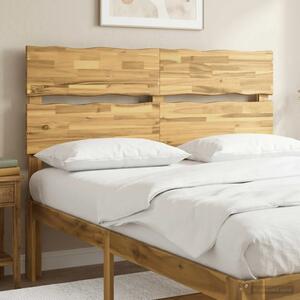 Uzglavlje s prirodnim rubom ROSTOCK Bijela 120 cm - Bijela 120 cm