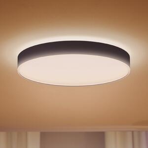 Philips Hue Enrave LED stropna svjetiljka 55,1 cm crna, prigušiva, Crno, Dnevni boravak/blagovaonica, Metal