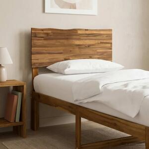Uzglavlje s prirodnim rubom ROSTOCK Prirodna 75 cm - Prirodna 75 cm