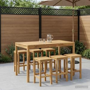 Stol za bar u vrtu Bijela 147 x 88 5 x 105 cm - Bijela 147 x 88 5 x 105 cm