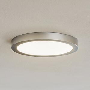 Paulmann Abia LED panel Ø 30 cm 2700K mat krom, Sivo, Dnevni boravak/blagovaonica, Plastika