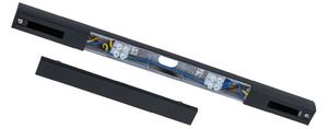 Paulmann URail Middle-Feed 3/4/5-wire, promjenjiv, Crno, Dnevni boravak/blagovaonica, Plastika