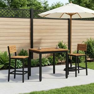 Stolić za kavu Prirodna i crna 50 x 60 5 x 36 cm - 50 x 60 5 x 36 cm Prirodna i crna