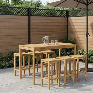 Stol za bar u vrtu Bijela 141 x 80 5 x 105 cm - Bijela 141 x 80 5 x 105 cm