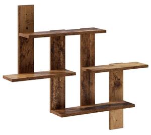 Zidna polica Staro drvo 85 x 13 5 x 73 5 cm Konstruirano drvo - Staro drvo 85 x 13 5 x 73 5 cm