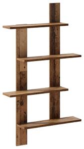Zidna polica Staro drvo 61 x 13 5 x 105 cm Konstruirano drvo - Staro drvo 61 x 13 5 x 105 cm