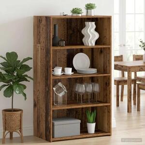 Visoka komoda Staro drvo 70 x 41 x 124 cm Konstruirano drvo - Staro drvo