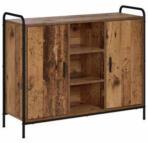 Kreveta Staro drvo 97 x 33 x 81 cm Konstruirano drvo - Staro drvo s 2 police 73 x 33 x 81 cm