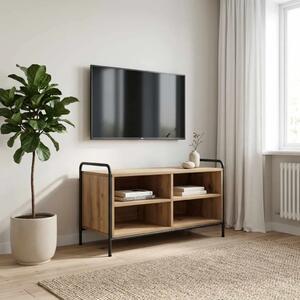TV ormar 140 x 39 5 x 50 cm Hrast artisan Konstruirano drvo - Hrast artisan 80 x 39 5 x 50 cm