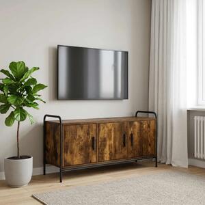 TV ormar 79 5 x 33 x 50 cm Dimljeni hrast Konstruirano drvo - Dimljeni hrast 79 5 x 33 x 50 cm