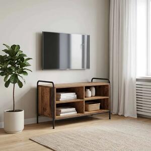 TV ormar 140 x 39 5 x 50 cm Staro drvo Konstruirano drvo - Staro drvo 80 x 39 5 x 50 cm