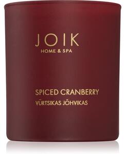 JOIK Organic Home & Spa Spiced Cranberry mirisna svijeća 150 g