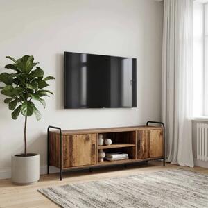 TV ormar 133 x 33 x 50 cm Staro drvo Konstruirano drvo - Staro drvo 67 5 x 33 x 50 cm