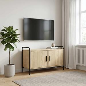 TV ormar 79 5 x 33 x 50 cm Hrast sonoma Konstruirano drvo - Hrast sonoma 79 5 x 33 x 50 cm