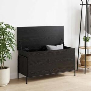 Kutija za spremanje Crni hrast 80 x 40 x 49 5 cm - Crni hrast 40 5 x 40 x 49 5 cm